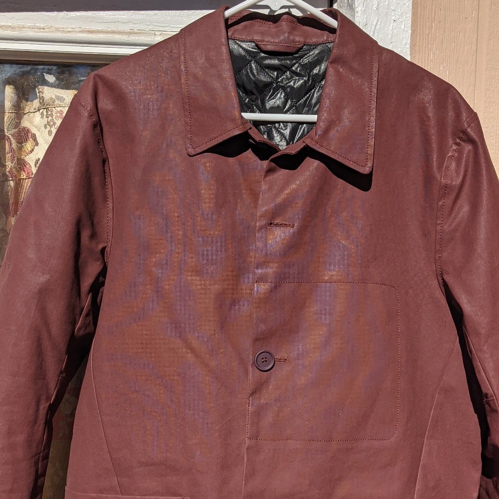 ACNE STUDIOS Waxed Cotton CHORE COAT M. quilted wip barn carhartt french worker